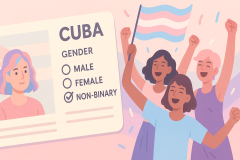 Kuba nyní umožňuje trans lidem změnit si genderové označení v identifikačním formuláři bez nutnosti chirurgického zákroku.
