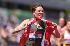 Transrodová a nebinární běžkyně Nikki Hiltzová to znovu dokázala s vítězstvím na mistrovství USA