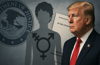 Ministerstvo spravedlnosti USA v ohromujícím soudním podání, na které obhajuje Trumpův zákaz vstupu do armády, popírá existenci transgender osob