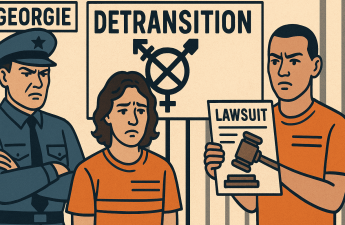 Georgie nutí transsexuální vězně k detranzici. Vězni proto podávají žaloby.
