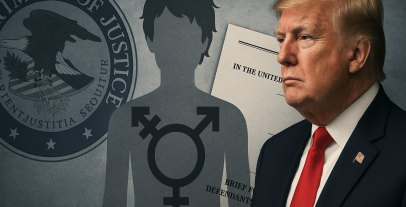 Ministerstvo spravedlnosti USA v ohromujícím soudním podání, na které obhajuje Trumpův zákaz vstupu do armády, popírá existenci transgender osob