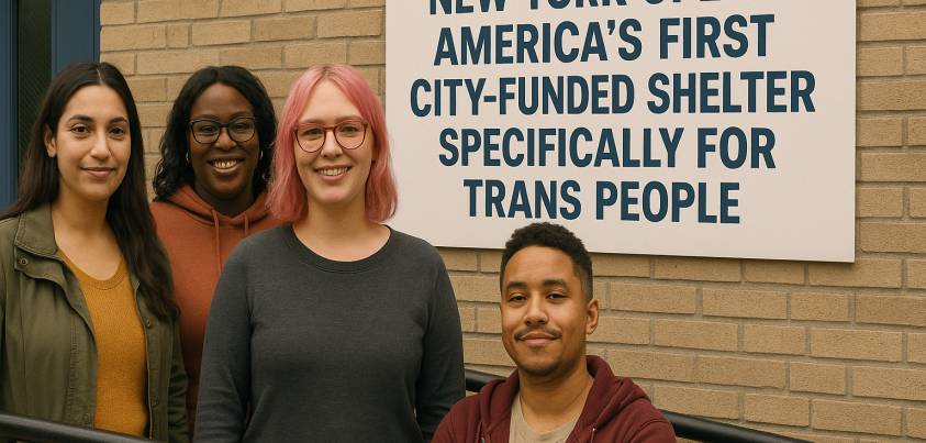 New York otevírá první americký azyl financovaný městem speciálně pro trans lidi