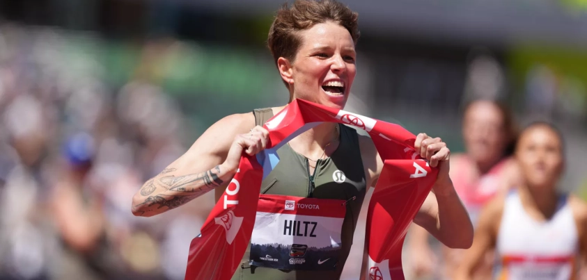 Transrodová a nebinární běžkyně Nikki Hiltzová to znovu dokázala s vítězstvím na mistrovství USA
