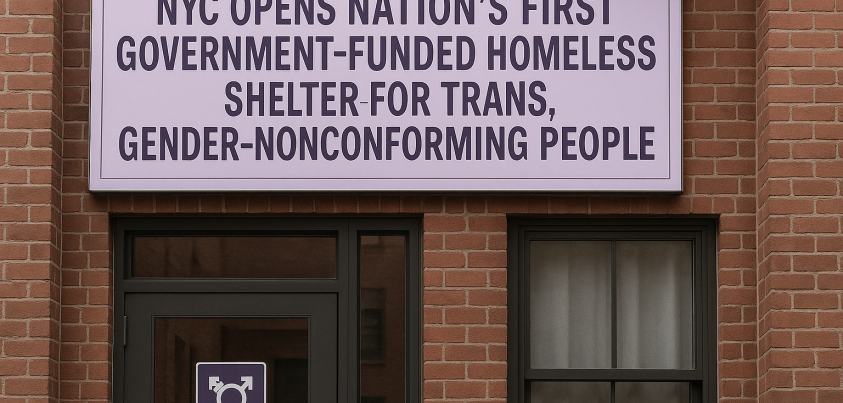 New York otevírá první vládou financovaný útulek pro bezdomovce pro transrodové a genderově nekonformní osoby v zemi.
