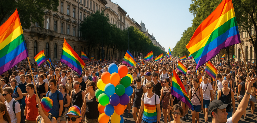 Budapešťský Pride pochod získal podporu některých zahraničních velvyslanectví, ale USA nikoli