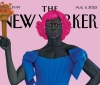Kniha Amy Sheraldové „Transforming Liberty“ je na obálce časopisu „New Yorker“ po zrušení Smithsonova institutu